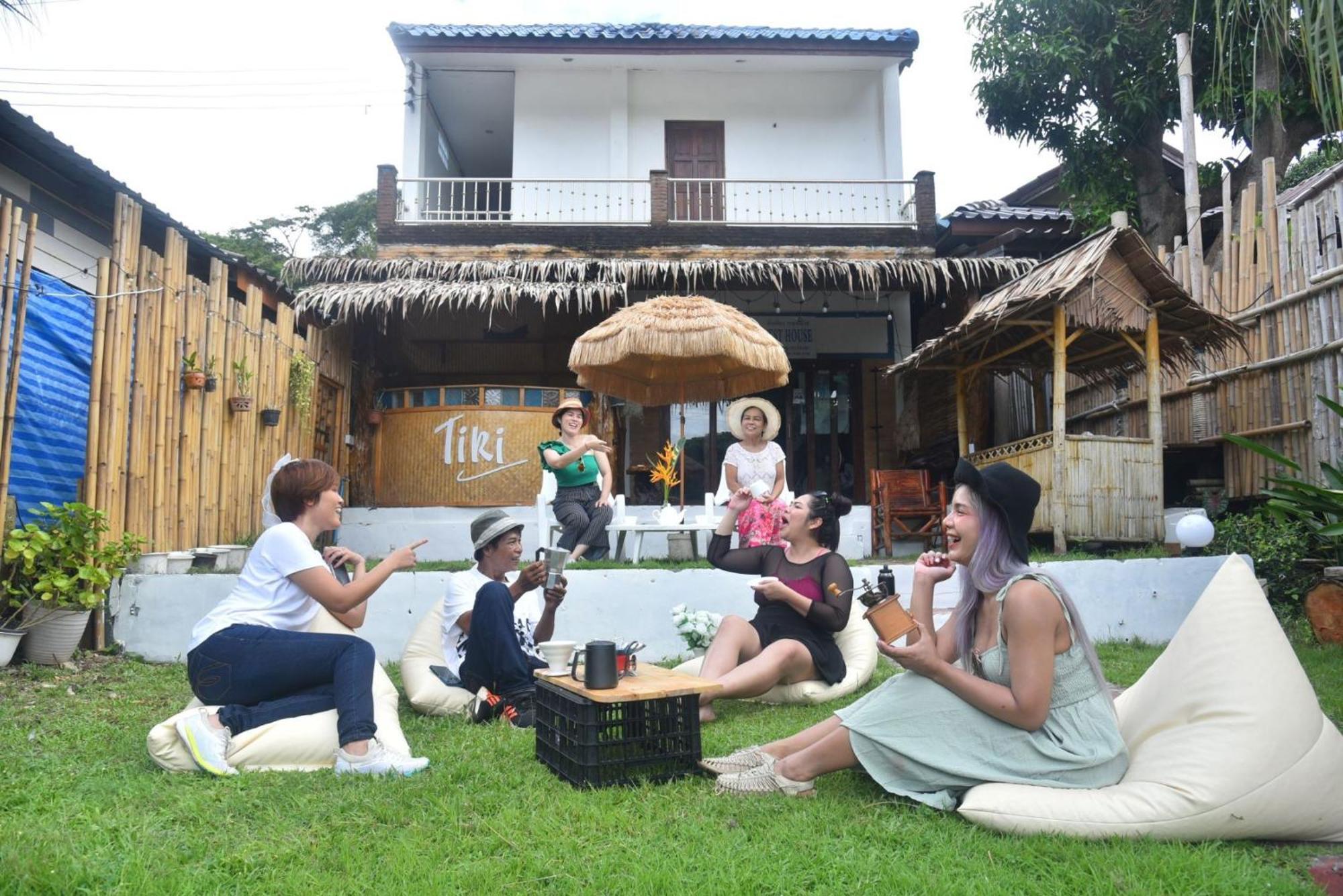 Tiki Bar-Kantiang Guesthouse 란타섬 외부 사진
