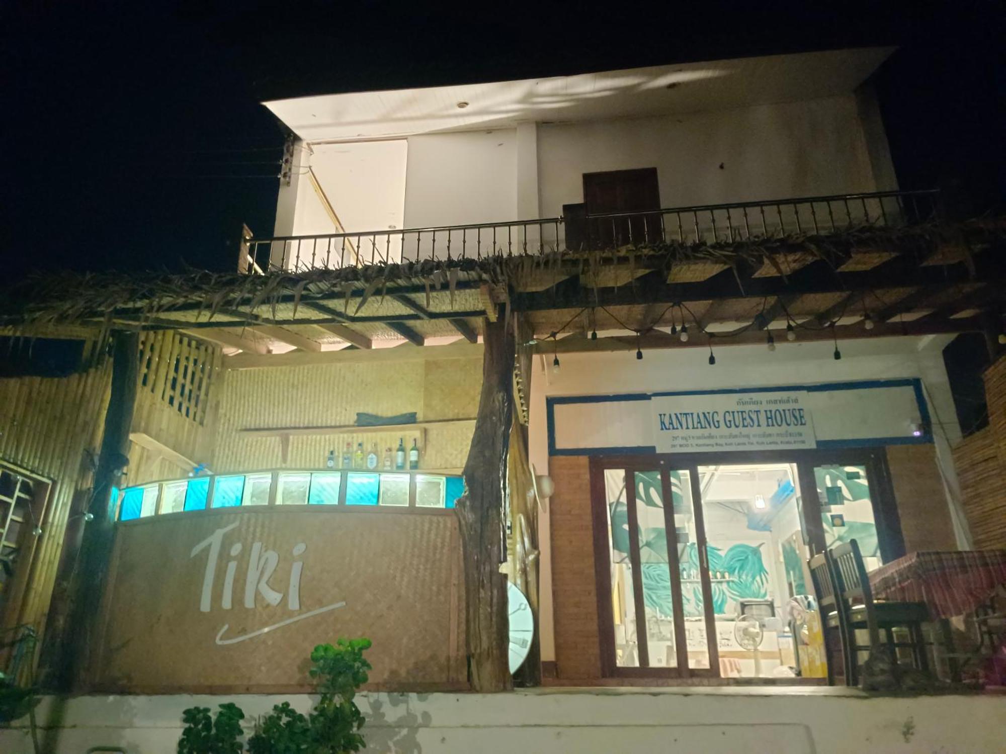 Tiki Bar-Kantiang Guesthouse 란타섬 외부 사진