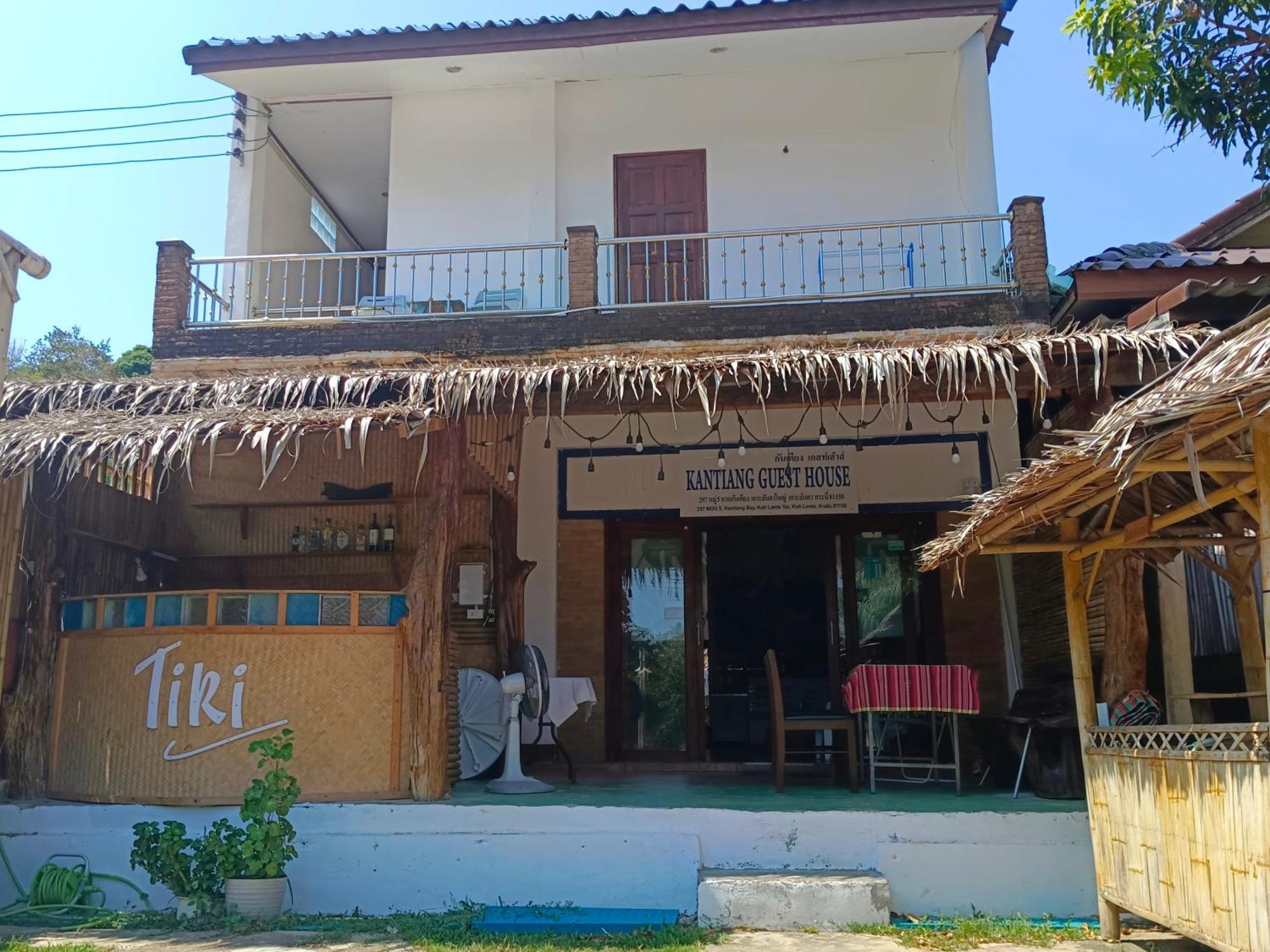 Tiki Bar-Kantiang Guesthouse 란타섬 외부 사진